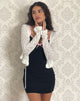 Bild von Vella Cardi in Elfenbein gestrickt