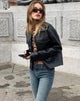 Bild von Gadar Jacke in PU Schwarz