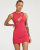 Abbildung von Inka Mini Dress in Fuschia Pink