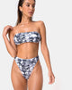 Bild von Izarla Bikini Tube Top in Cherub Grey