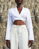 Bild von Elyse Crop Top in Weiß