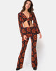 Bild von Jeevan Flare Trouser in Hot Sun X Princess Polly