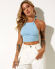 Bild von Jica Crop Top in Nantucket Blau