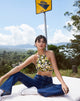 Bild von Jica Crop Top in Retro Floral