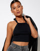 Bild von Jica Crop Top in Schwarz