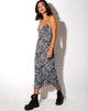 Bild von Juvina Slip Dress in Classic Zebra