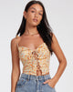 Abbildung von Kali Cami Top in Ditsy Tangerine