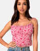 Bild von Kalsi Top in Love Bloom Pink Flock