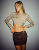 Bild von Kansai Crop Top in Space Dye