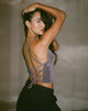 Abbildung von Kaori Vest Top in Charcoal