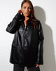 Bild von Katana Jacke in Pu Schwarz