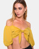 Bild von Kavon Crop Top in Senf