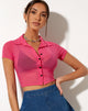 Image von Keliso Shirt in Mesh Pink