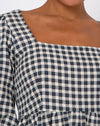 Gingham Creme