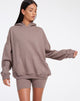 Bild von Oversize Hoodie aus Fleece Antler