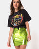 Bild von Kimmy Rock in Metallic Grün