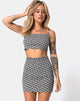 Bild von Kini Top in Blau Disco