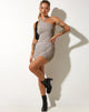 Bild von Klovary Bodycon Kleid aus Lycra Hafermilch