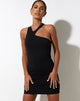 Bild von Kolova Minikleid aus Lycra Schwarz