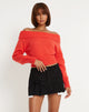 Abbildung von Koriya Bardot Top in Rot