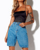 Bild von Dad Jean Short in Blue Wash