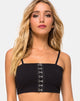 Bild von Kyga Crop Top in Schwarz