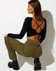 Bild von Lali Crop Top in Schwarz