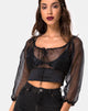 Image von Lancelle Top in Satin Black