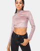 Bild von Lara Crop Top in Taupe
