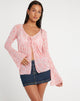 Bild von Leony Cardi in Butterfly Pink Flock