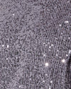 Stretch Pailletten Silber