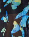 Schmetterling Aquarell Schwarz