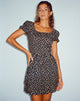 Abbildung: Lilibeth Mini Dress in Ditsy Floral Bronze