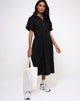 Image of Lista Midikleid in Schwarz