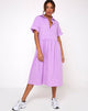 Image von Lista Midikleid in Flieder