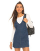 Image of Litton Schürzenkleid aus Denim Indigo