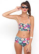 Image of Bikini-Unterteil mit langem Ausschnitt in Cottage Garden