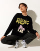 Bild von Lulees Pullover in Magic Black