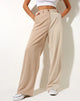 Image of Abba Hose in kontrastierendem Tan und Beige