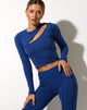 Bild von Marilau Crop Top in Lycra Dazzling Blue