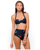 Bild von Marshmallow Bikini Top in Pansie Flower