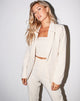 Bild von Marwah Blazer in Creme