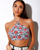 Bild von Maudy Crop Top in Blooming Rose