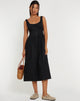 Bild von Melrose Maxikleid in Schwarz
