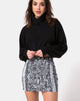 Bild von Mini Broomy Skirt in Snake