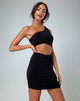 Image of Mireya Cutout Kleid in Schwarz