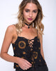 Bild von Moode Cami Top in Celestial Black
