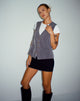 Abbildung von Moris Vest in Pinstripe Grey