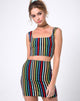 Bild von Kimmy Rock in P.E Stripe