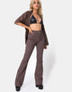 Bild von Zolia Hochtaillierte Hose in Chinese Moon